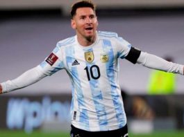 Messi le anoto 5 goles a Estonia